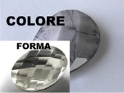 CABOCHON SFACCETTATO OVALE 18x25 MM COLORE 34