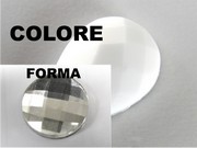 CABOCHON SFACCETTATO TONDO 8 MM COLORE 43