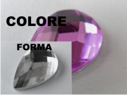 EPOXY FACETED TEARDROP 13x18 MM COLOR 19