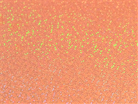N°1 FOGLIO A4 di HOLOGRAPHIC H0006 ORANGE. Foglio termo trasferibile in vinile SISER