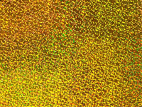 N ° 1 SHEET A4 of HOLOGRAPHIC H0020 GOLD. Thermo transferable sheet in SISER vinyl