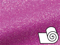 25 m di GLITTER G0115 RAINBOW PLUM. Foglio termo trasferibile in vinile SISER,bobina intera