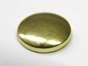 BORCHIA METALLICA CONVESSA "B" TONDO 8 MM GOLD