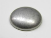BORCHIA METALLICA CONVESSA "B" TONDO 4 MM MATTE SILVER