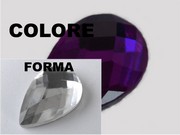 EPOXY FACETED TEARDROP 8x13 MM COLOR 24