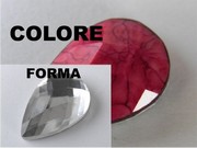 EPOXY FACETED TEARDROP 8x13 MM COLOR 25